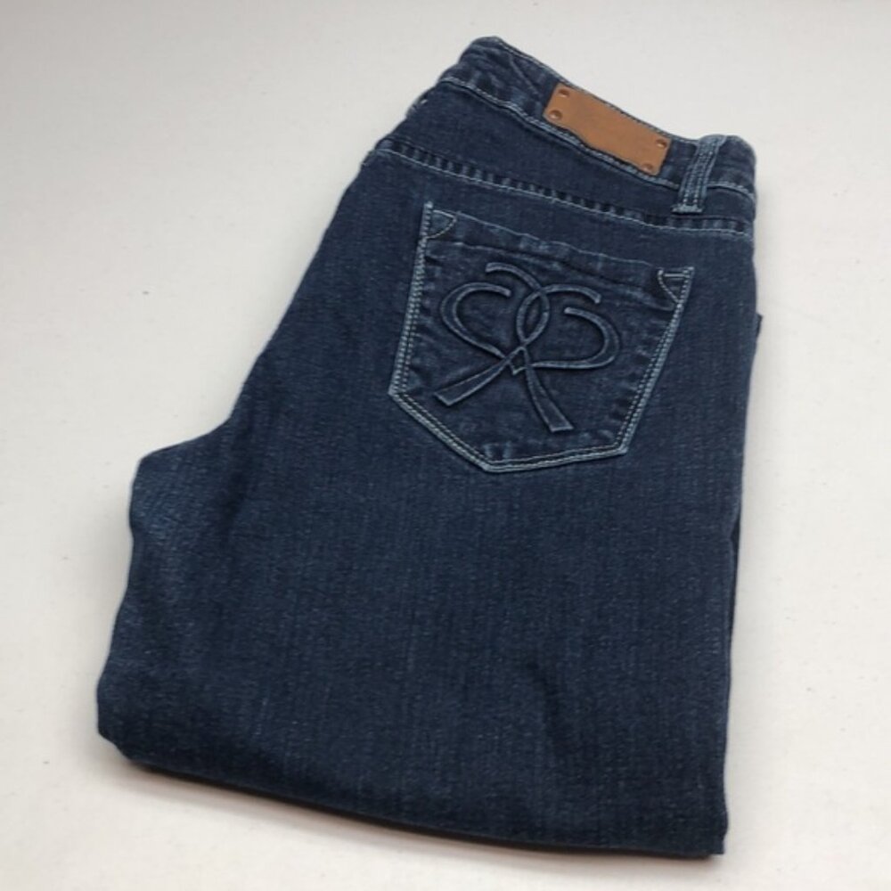 STRETCH HANG TEN RELAXED STRAIGHT LEG JEANS 18/34x32 ⭐ - Picture 1 of 11